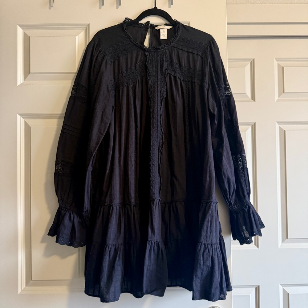 H&M Lace Trimmed Dress